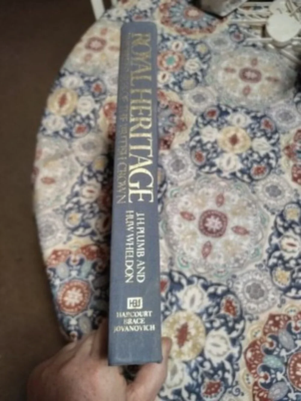 Royal Heritage The Treasures Of The British Crown Plumb And Wheldon 1st edition